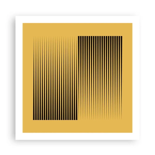 Poster - Pătratul contrariilor - 60x60 cm