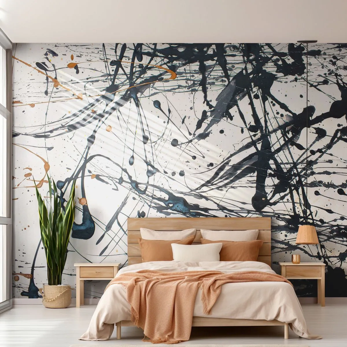 Tapet Premium Sand - Cu sau fără sens? - Abstracția, Grafică, Bucată - 100x70 cm