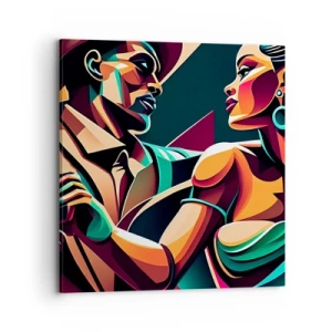 Tablou pe pânză - În ritmul inimii - 70x70 cm