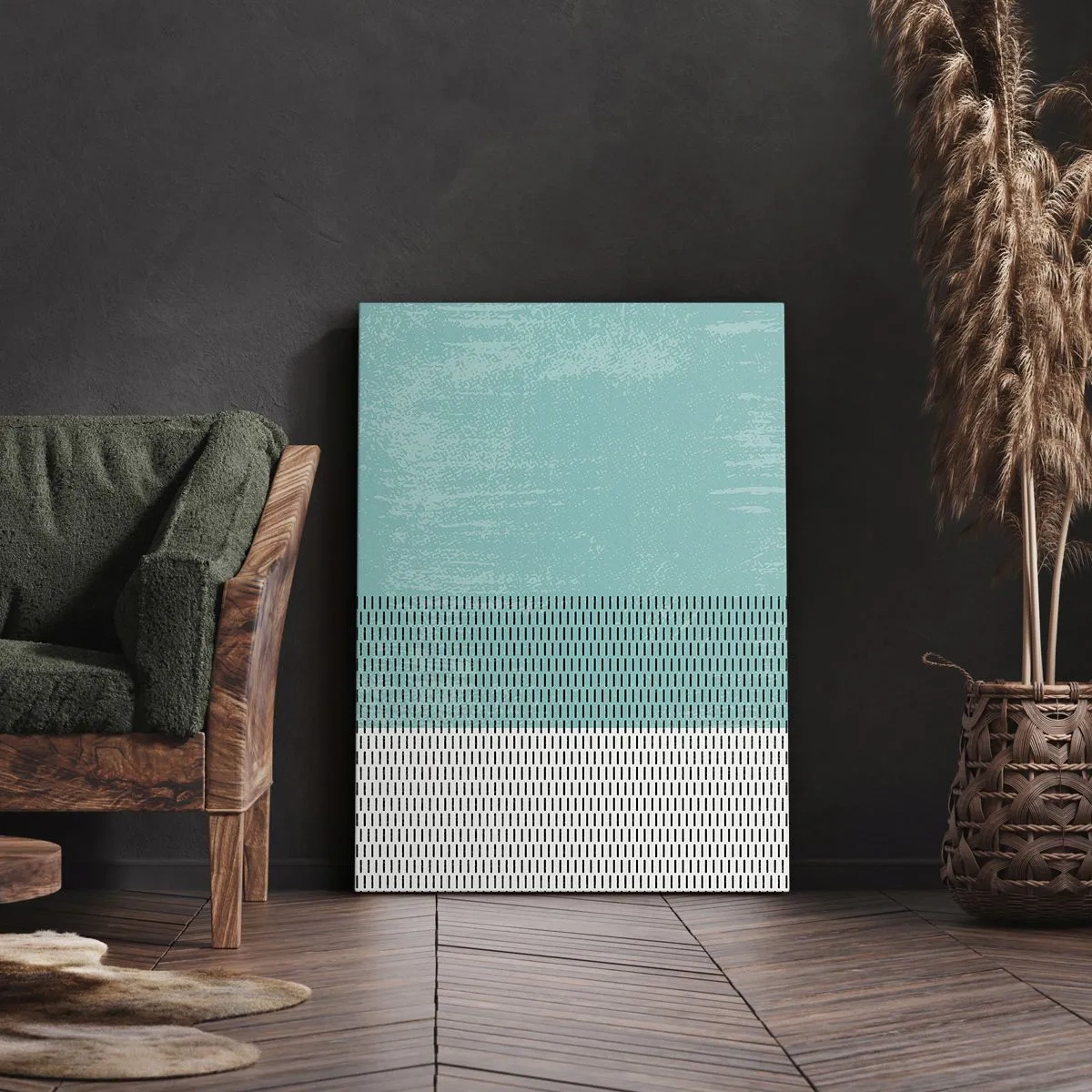 Tablou pe pânză - Compoziție echilibrată - 65x120 cm