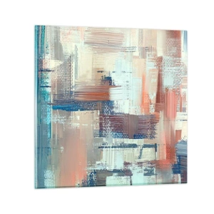 Tablou pe sticlă - Întinde-te spre lumină - 30x30 cm