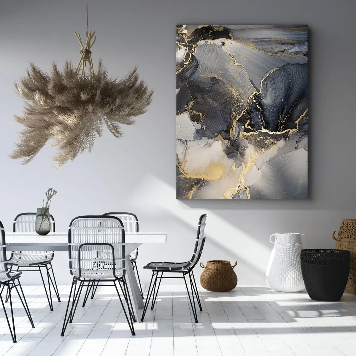 Tablou pe pânză - Viața unei pietre - 45x80 cm