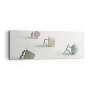 Tablou pe pânză - Viața însăși - 90x30 cm