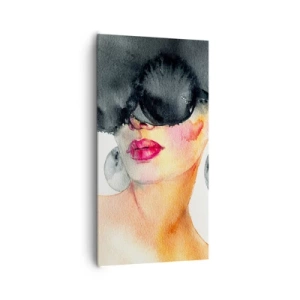 Tablou pe pânză - Secretul eleganței - 65x120 cm