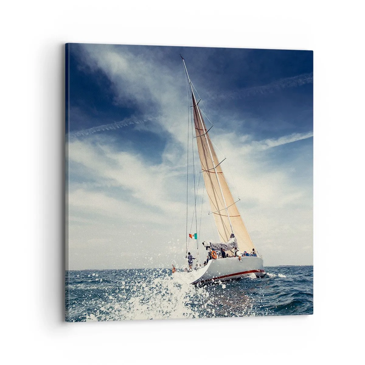 Tablou pe pânză - Nu ne vor prinde din urmă! - 70x70 cm