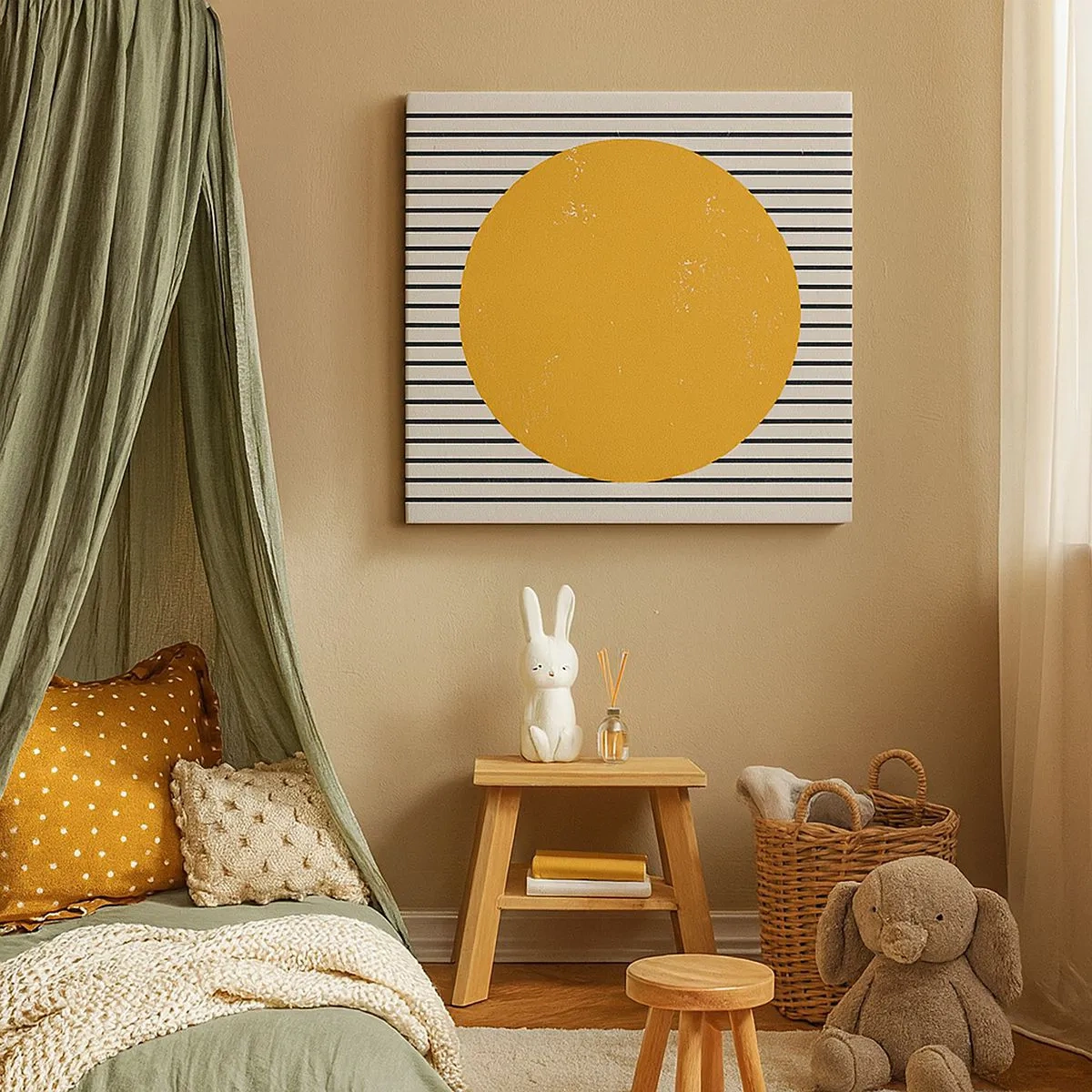 Tablou pe pânză - Puterea simplității - 30x30 cm