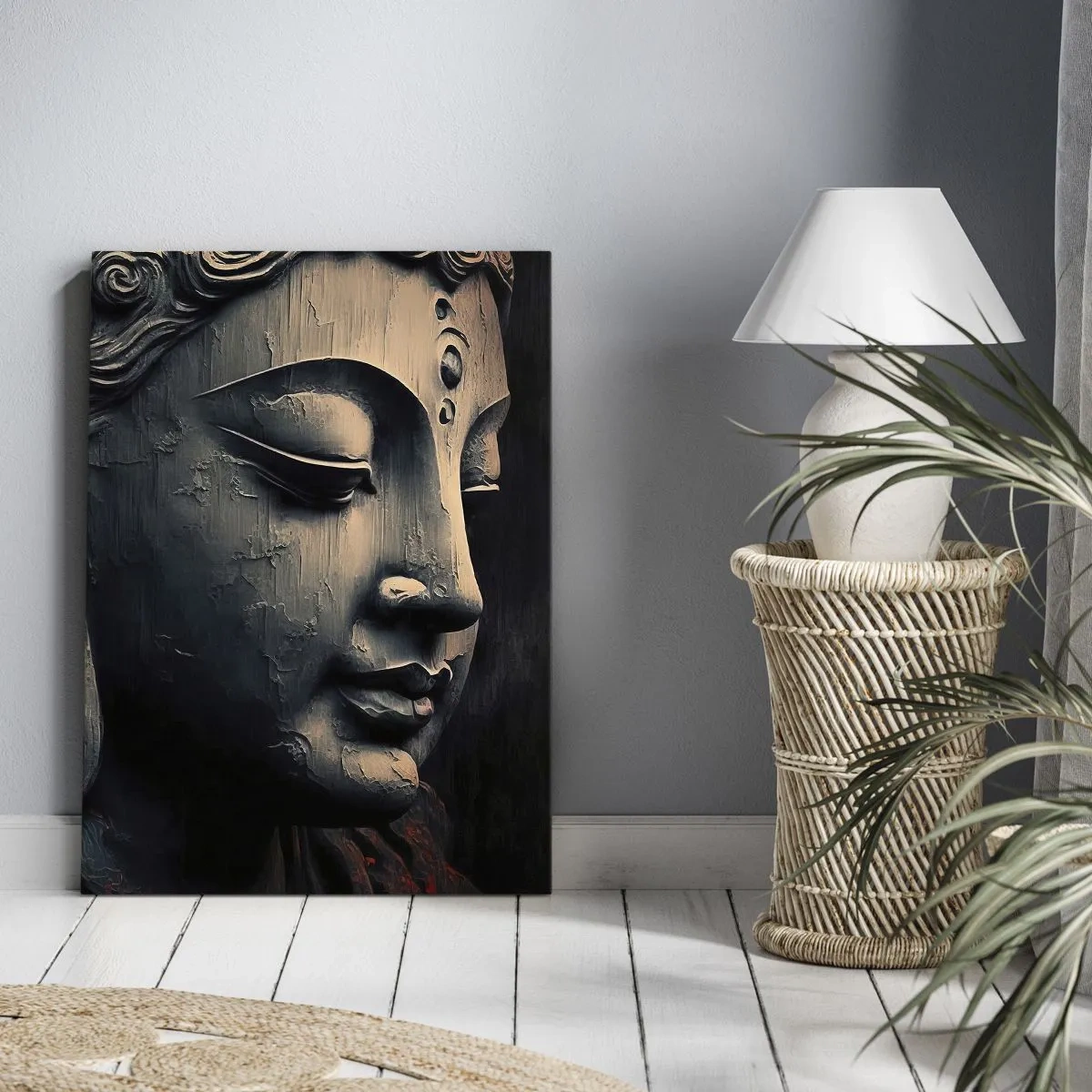 Tablou pe pânză - În ton cu lumea - 70x100 cm