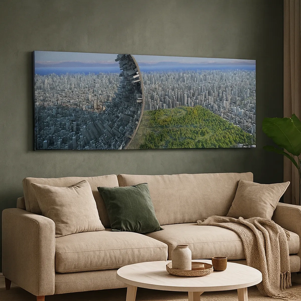 Tablou pe pânză - Natura este eternă - 30x30 cm