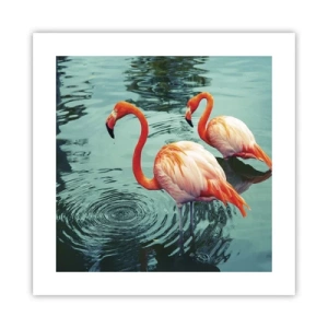 Poster - Suntem bune de revistele de modă - 40x40 cm