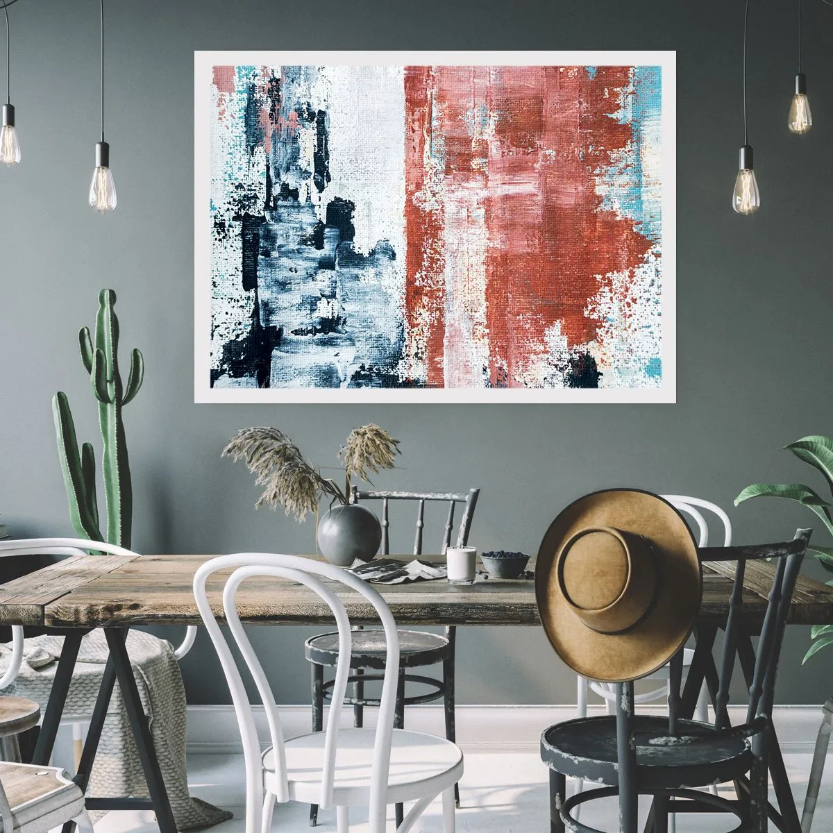 Poster - Jumi-juma abstract - 50x40 cm