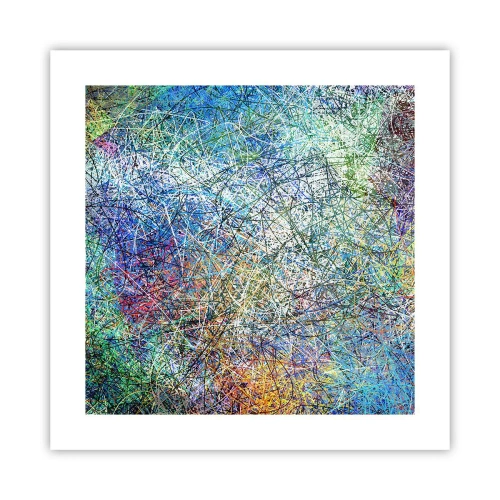 Poster - Nu este atât de simplu - 40x40 cm