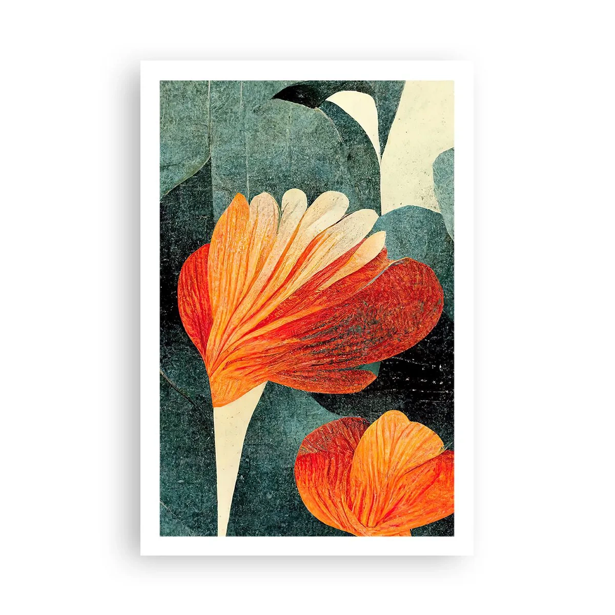 Poster - Căldura de la tropice și răcoarea verdeței - 61x91 cm