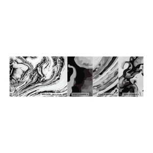 Mostră tapet Premium Sand - La început a fost haos - Abstracția, Bucată, Model modern - 100x30 cm