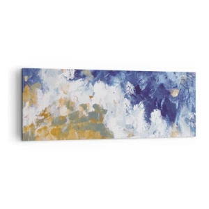Tablou pe pânză - Dansul elementelor - 140x50 cm