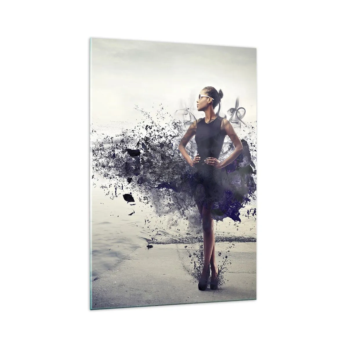 Tablou pe sticlă - Venus africană - 70x100 cm