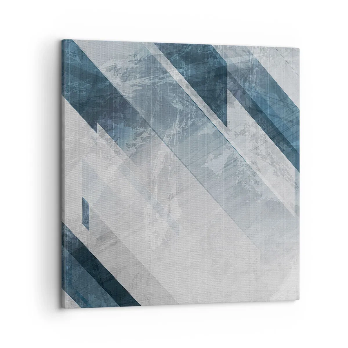 Tablou pe pânză - Compoziția spațială - mișcarea griului - 50x50 cm