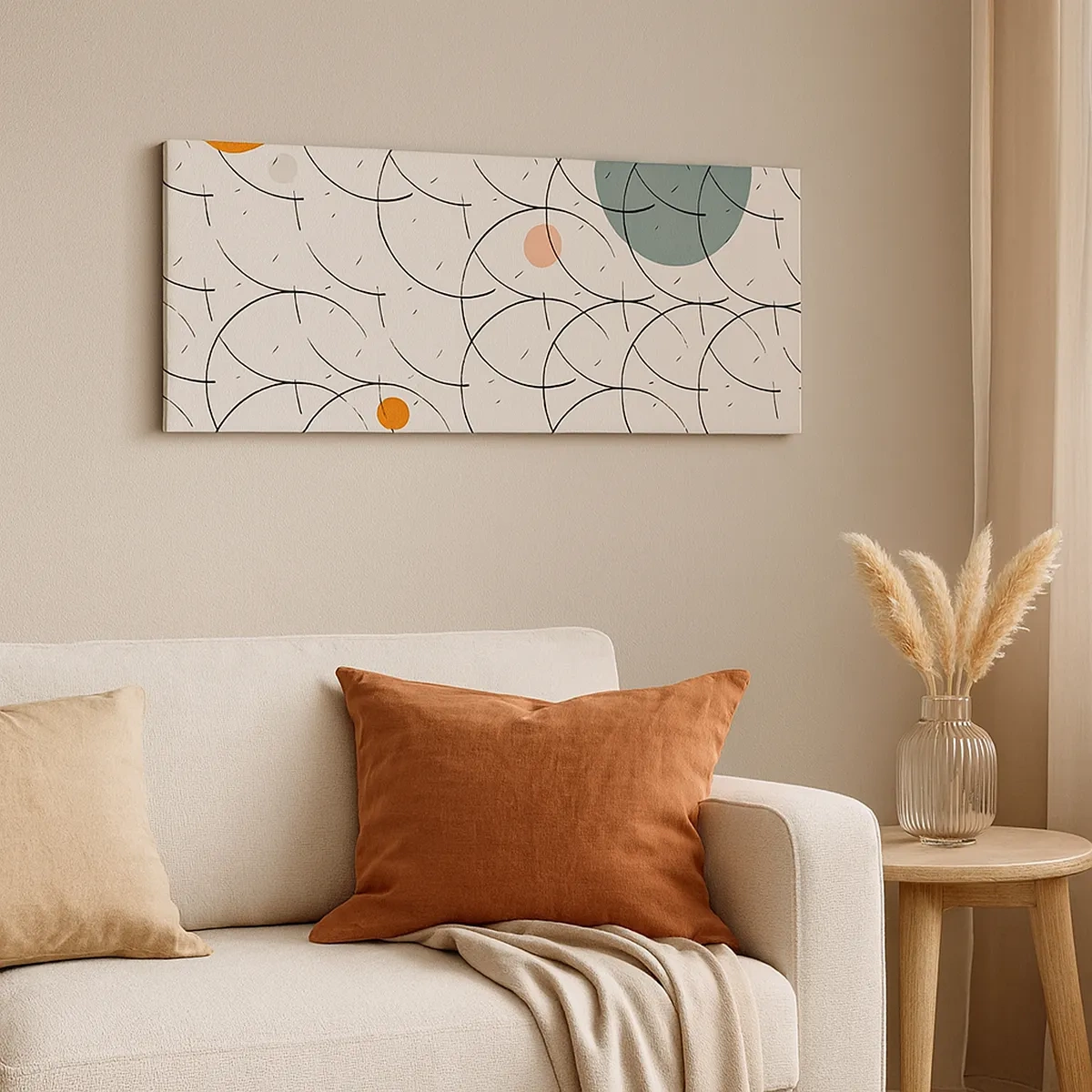 Tablou pe pânză - În spiritul pop-art - 30x30 cm