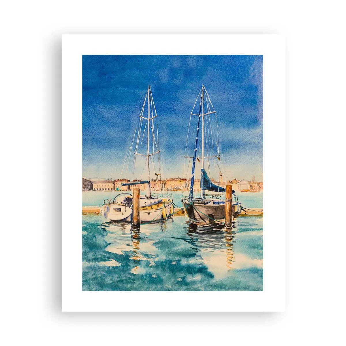Poster - Laguna însorită - 40x50 cm