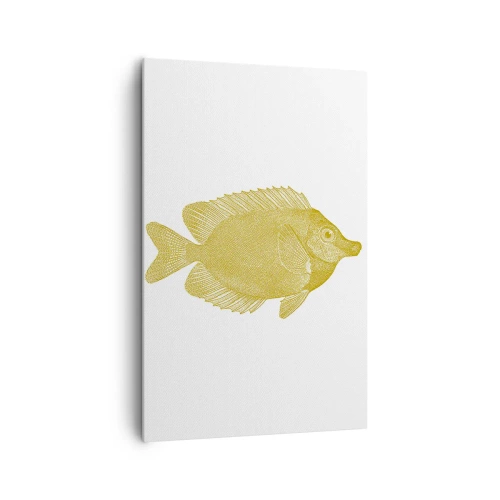 Tablou pe pânză - Pește și atât - 80x120 cm