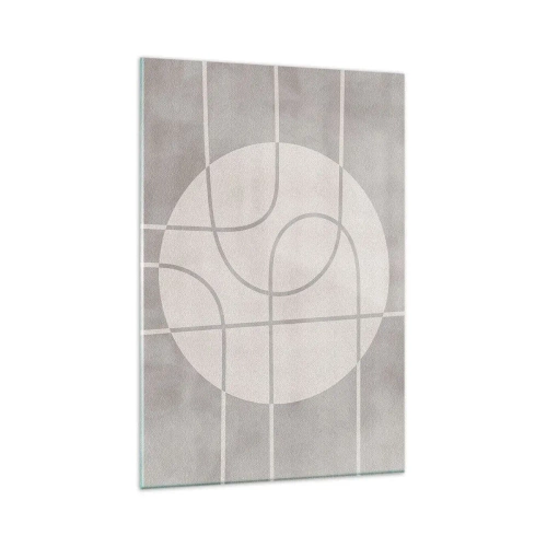 Tablou pe sticlă - Circular și drept înainte - 80x120 cm