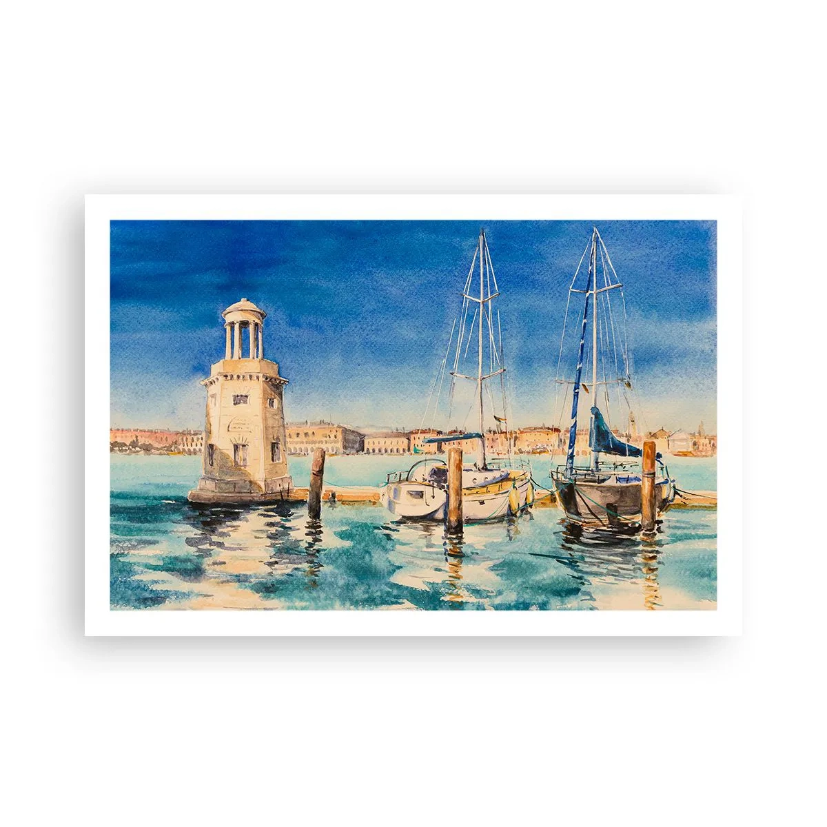 Poster - Laguna însorită - 91x61 cm