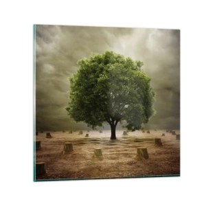 Tablou pe sticlă - Toate speranțele - 30x30 cm