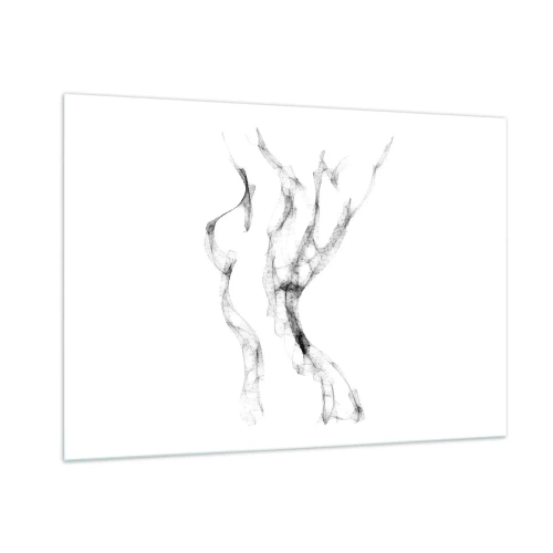 Tablou pe sticlă - Frumoasa și puternică - 100x70 cm