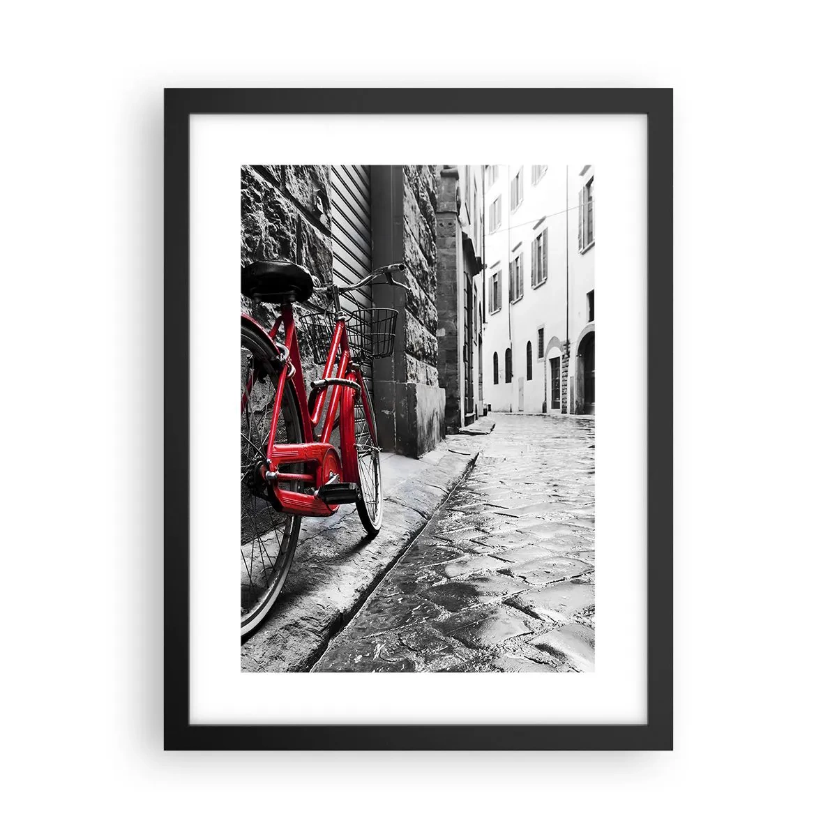 Poster în ramă neagră - Adevărata frumusețe nu îmbătrânește - 30x40 cm
