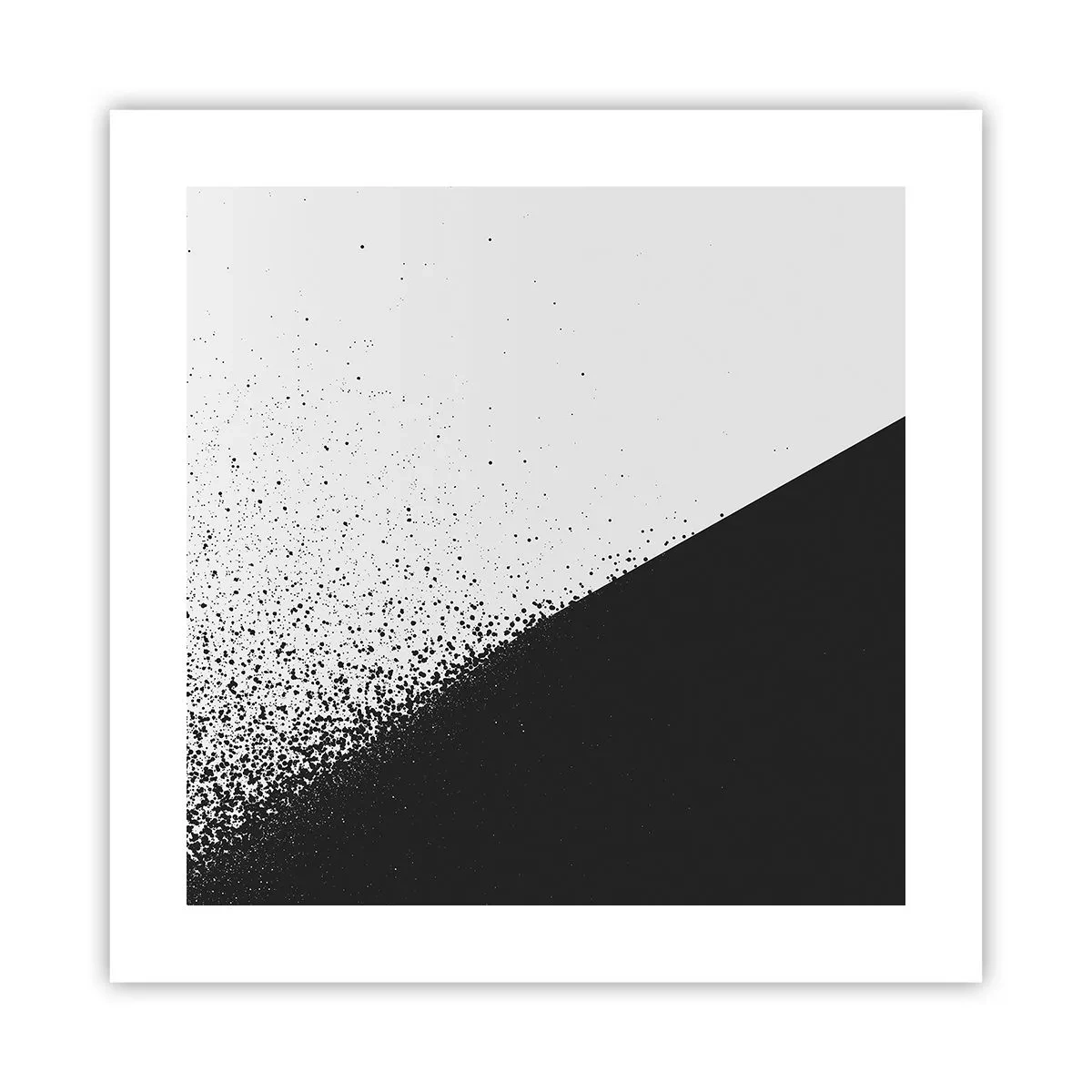Poster - Din ce în ce mai repede, din ce în ce mai mult - 40x40 cm