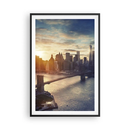 Poster în ramă neagră - Un monument al culturii occidentale - 61x91 cm