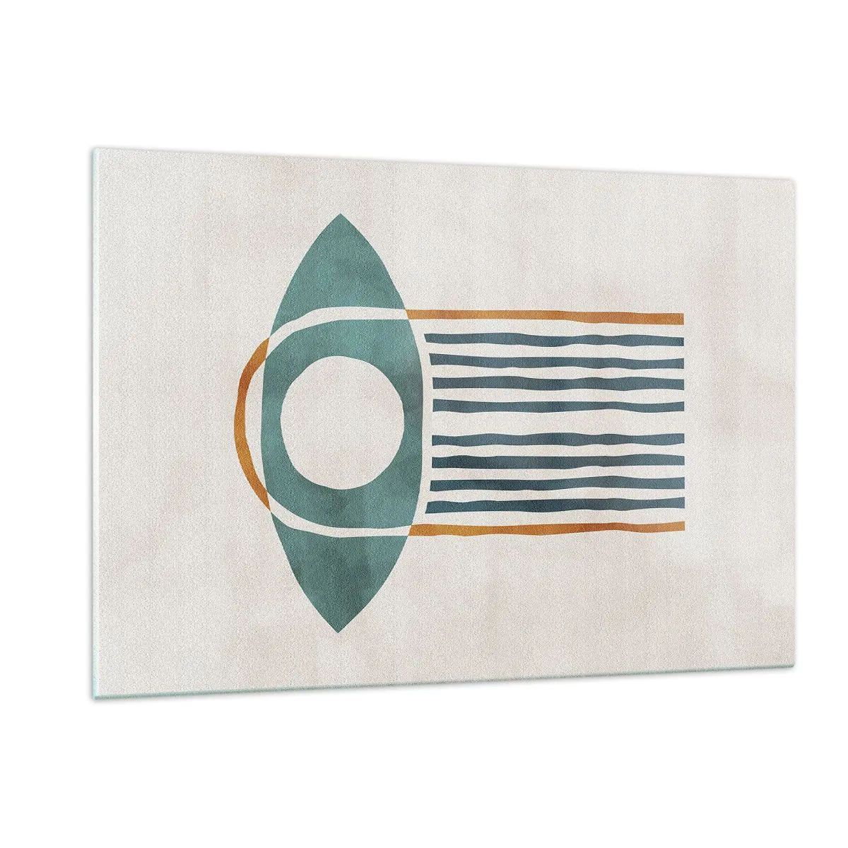 Tablou pe sticlă - Semne și ritualuri - 120x80 cm