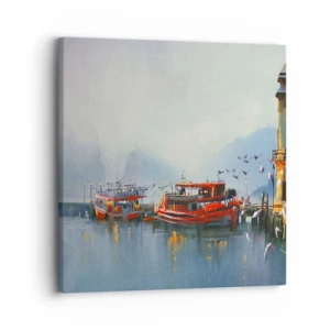 Tablou pe pânză - La capătul lumii - 30x30 cm