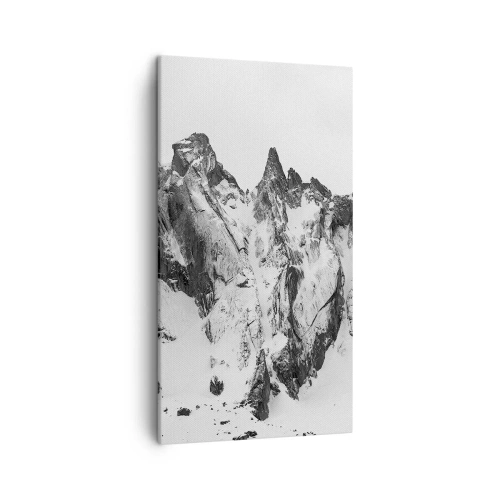 Tablou pe pânză - Amenințarea crestei de granit - 45x80 cm