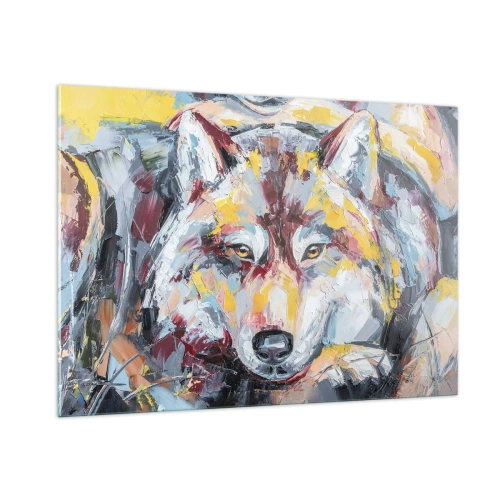 Tablou pe sticlă - Pace pentru cel drag - 100x70 cm