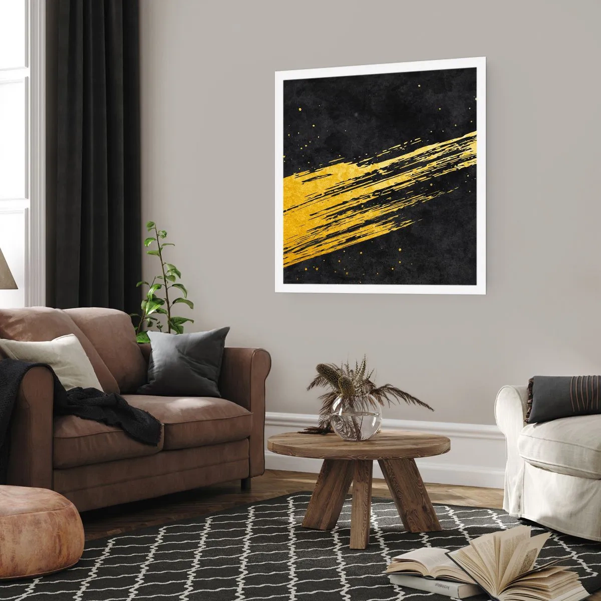 Poster - Salt în hiperspațiu - 40x40 cm