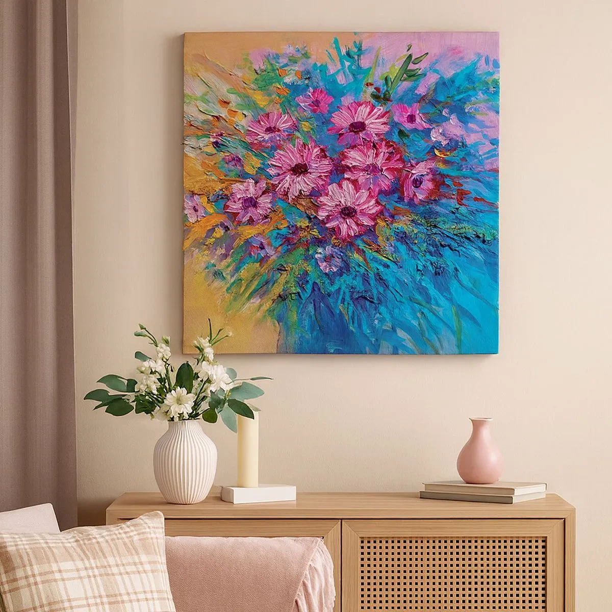 Tablou pe pânză - Energia vieții - 30x30 cm