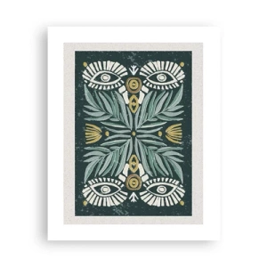 Poster - Ca un decupaj folcloric - 40x50 cm