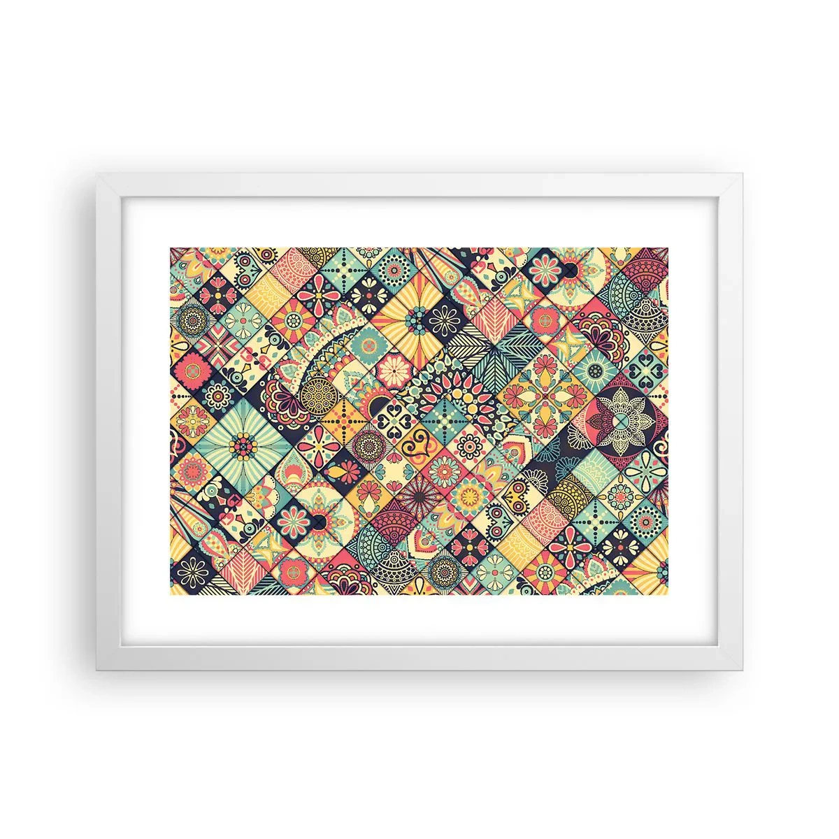 Poster în ramă albă - Clima marocană - 40x30 cm