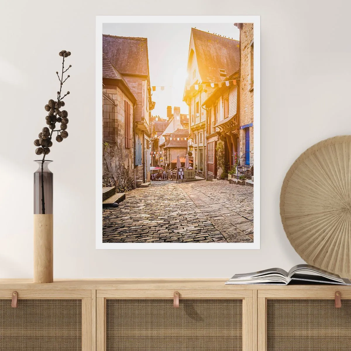 Poster - Fantoma albă a orașului - 70x100 cm