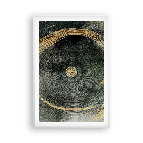 Poster în ramă albă - Schimbare și persistență - 61x91 cm