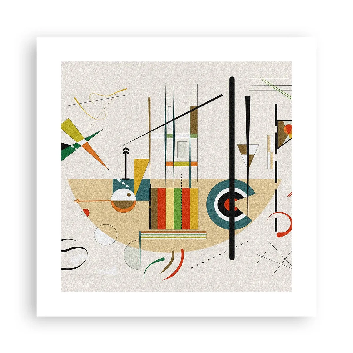 Poster - Și lumea râde - 40x40 cm