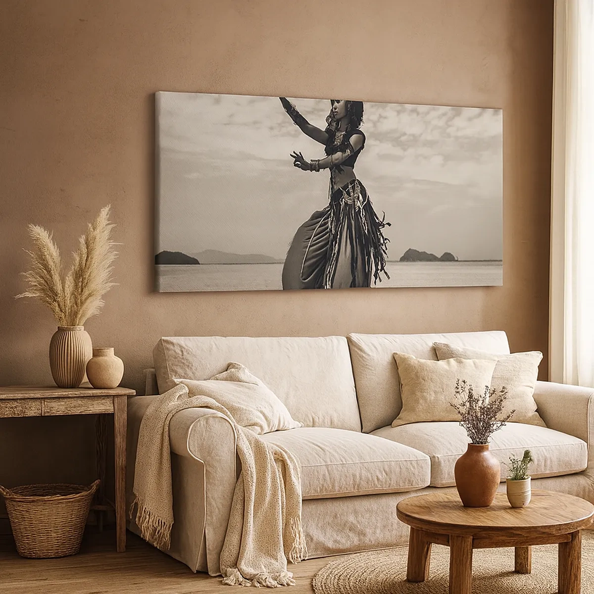 Tablou pe pânză - Dansul insulelor sudice - 30x30 cm