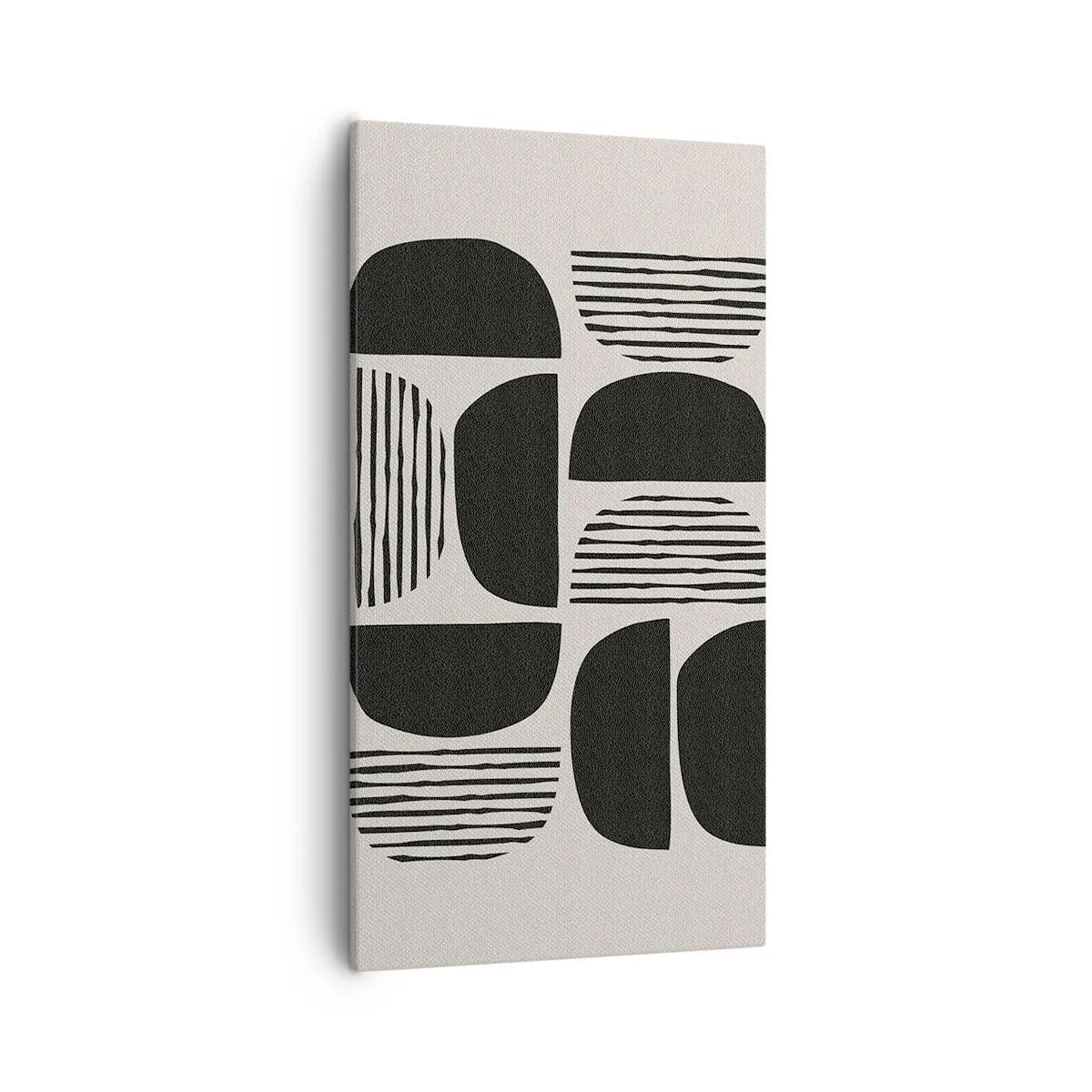 Tablou pe pânză - Jumătăți necomplete - 55x100 cm