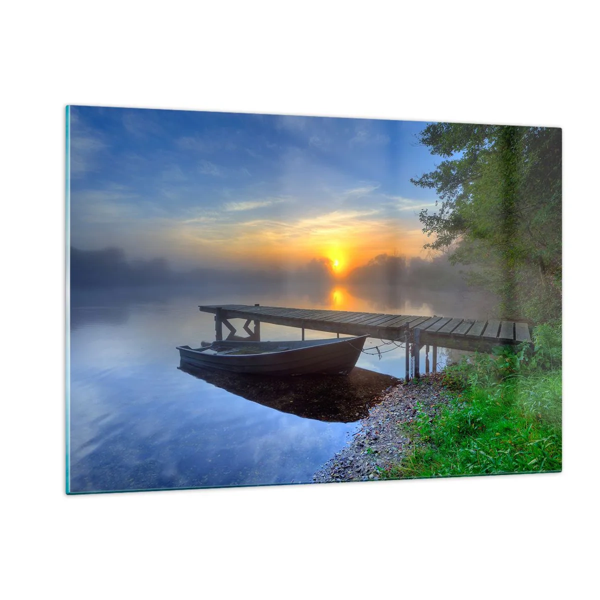 Tablou pe sticlă - Cum se transformă obișnuitul în magic - 120x80 cm