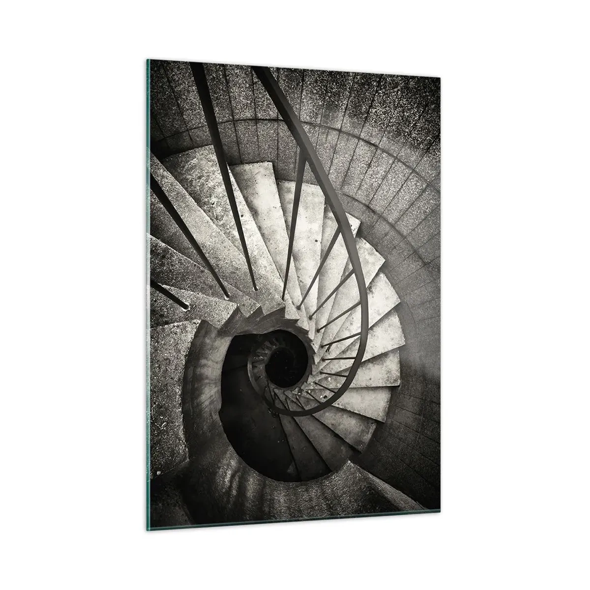 Tablou pe sticlă - În sus și în jos - 50x70 cm