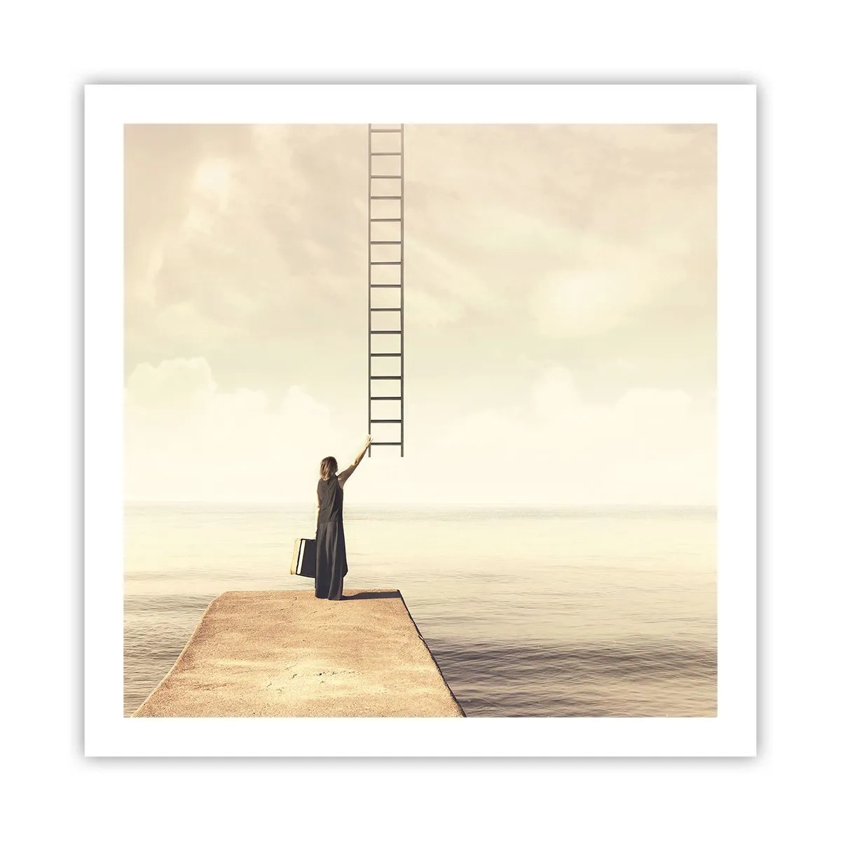 Poster - O călătorie conceptuală - 60x60 cm