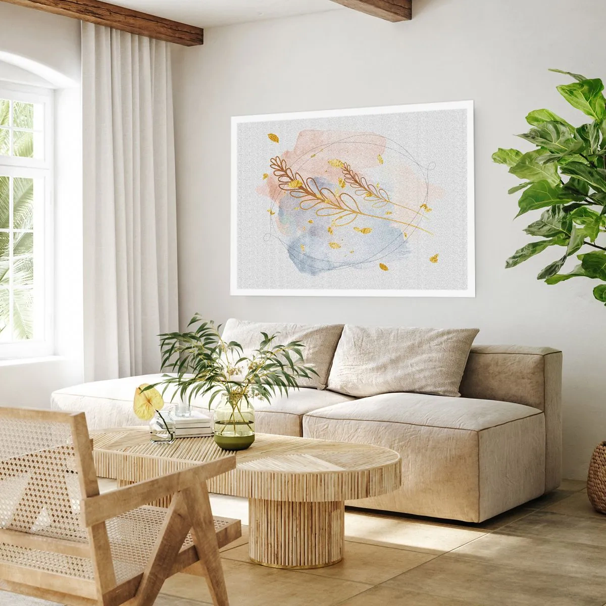 Poster - Suflul de aur - 70x50 cm