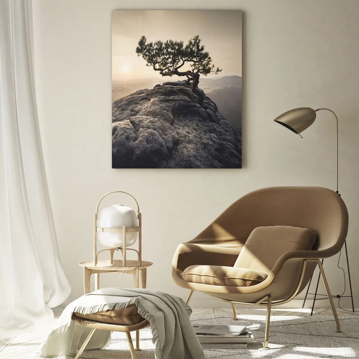 Tablou pe sticlă - Viața învinge întotdeauna - 70x100 cm
