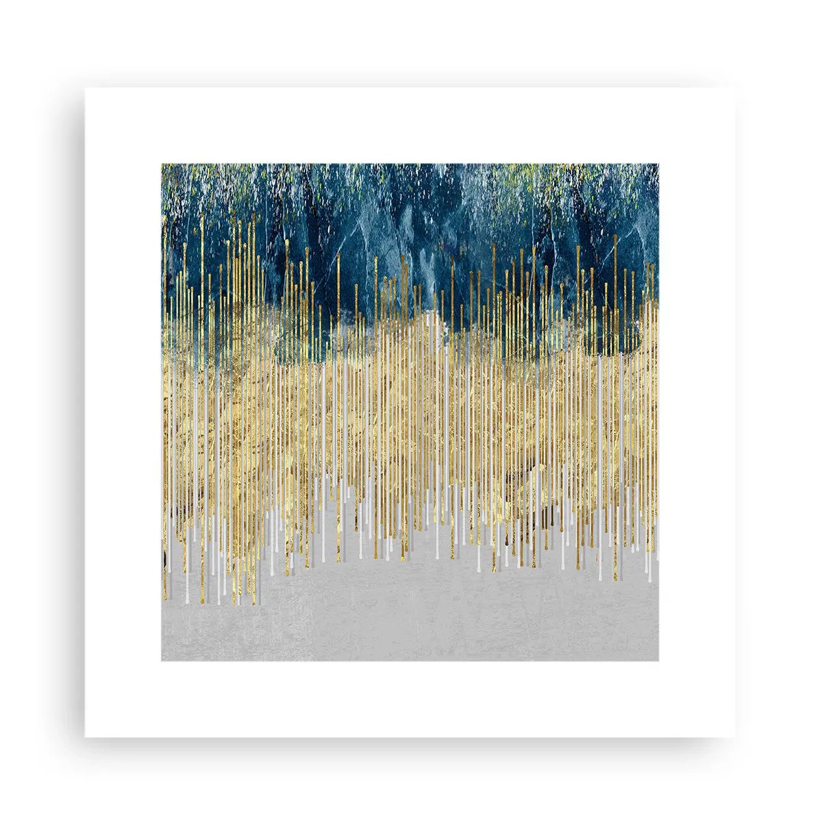 Poster - Granița aurită - 30x30 cm