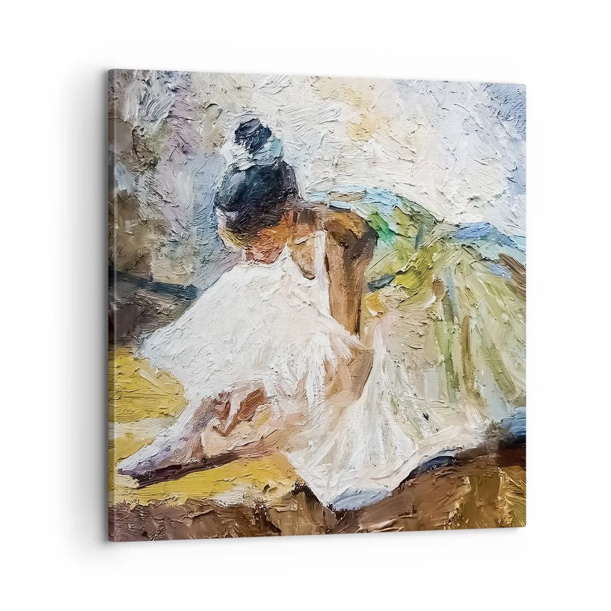 Tablou pe pânză - Dintr-un tablou de Degas - 60x60 cm